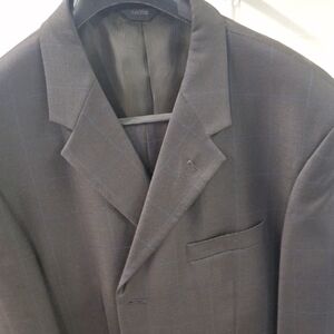 Zachary Prell Dark Gray Suit Jacket